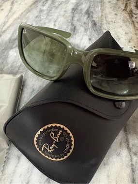 Ray-Ban Olive Green Women's Square Sunglasses